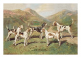 Fell Foxhounds Wall Decal by Thomas Ivester Llyod