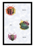 Beetles of Sumatra, Java and America Wall Decal by Sir William Jardine