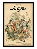 Judge Magazine: Out and In Wall Decal by Grant Hamilton