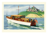 Mathews 46' Enclosed Bridge Deck Cruiser Wall Decal by Douglas Donald
