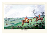 Fox Hunters and Hounds in an Open Field Wall Decal by Henry Thomas Alken