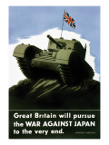 Great Britain Pursues the War with Japan Wall Decal