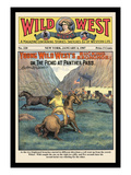 Wild West Weekly: Young Wild West's Bucking Broncos Wall Decal