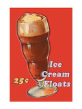 Ice Cream Float Wall Decal