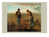 The Angelus Wall Decal by Jean-Franois Millet