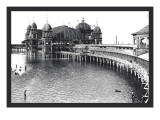 Salt Air Pavillon, Great Salt Lake, Utah Wall Decal by William Henry Jackson
