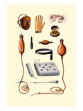 Assorted Rubber Medical Accessories Wall Decal by Jules Porges