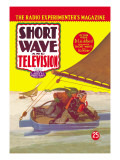 Short Wave and Television: Radio Controlled Ice Sailing Wall Decal