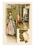 School for Scandal: Library Scene wandtattoos von Lucius Rossi