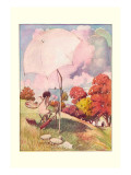 Cupid Painting Wall Decal