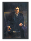 Teddy Roosevelt Wall Decal by George Torre