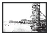 Amusement Park, Long Beach, California Autocollant mural par William Henry Jackson