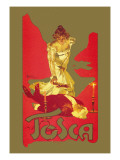 Tosca Wall Decal by Adolfo Hohenstein