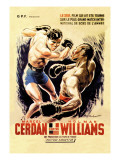 Cerdan vs. Williams Wall Decal