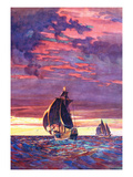 Santa Maria Wall Decal by Gregory Robinson