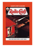 Radio-Craft: Talk and Hear over a Light Beam Wall Decal by Pentz 