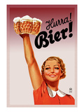 Harra! Bier! Wall Decal by Gericault 