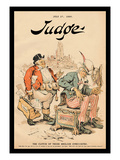Judge Magazine: The Clutch of Those English Syndicates Wall Decal by Grant Hamilton