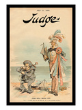 Judge Magazine: John Bull Backs Out Autocollant mural par Victor 