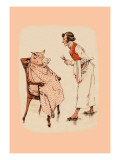 Shaving the Pig Wall Decal