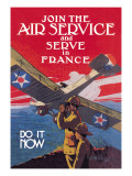 Join the Air Service and Serve in France Wall Decal by Jozef Paul Verrees