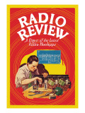 Radio Review: A Digest of the Latest Radio Hookups Wall Decal