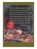 Marine's Poem Wall Decal by Cecil Calvert Beall