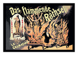 Das Flammende Rathsel Vinilos decorativos por Adolph Friedlander Das Flammende Rathsel Vinilos decorativos por Adolph Friedlander