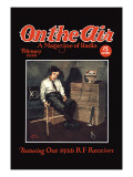 On the Air: February 1926 Wall Decal by Mehlum 