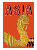 Dragon Temple of Siam Vinilos decorativos por Frank Mcintosh Dragon Temple of Siam Vinilos decorativos por Frank Mcintosh