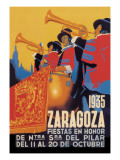 Zaragoza Wall Decal by Evillermo 