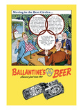 Ballantine's Beer, Moving in the Best Circles Wall Decal