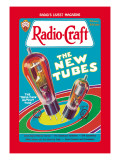 Radio Craft: The Triple-Twin Output Tube Wall Decal
