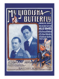 My Yiddishe Butterfly Wall Decal by Willie Howard