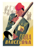 Cobla Barcelona Wall Decal by Francesco Fabregas