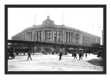 South Street Station, Boston Wall Decal by William Henry Jackson
