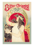 Bitter Oriental Wandabziehbild von Privat Livemont