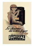 Le Charme de Votre Foyer Wall Decal