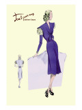 Dress Suit with Pleats Mode (wallstickers)