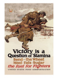 Victory is a Question of Stamina Wall Decal by Dunn 