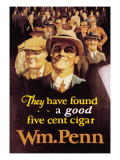 William Penn Cigars Wall Decal