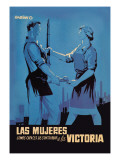 Las Mujeres Somos Capaces de Contribuir a la Victoria Veggoverføringsbilde av Babiano Las Mujeres Somos Capaces de Contribuir a la Victoria Veggoverføringsbilde av Babiano