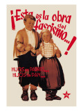 This is the Work of Fascism: Children Without Parents, Children Without Bread Veggoverføringsbilde av Bardasano This is the Work of Fascism: Children Without Parents, Children Without Bread Veggoverføringsbilde av Bardasano