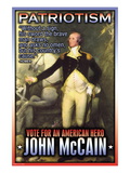 McCain, American Hero Wandabziehbild