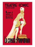 La Camisa de la Pompadour Wall Decal