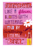 Friendship Blooms Like a Flower Wall Decal