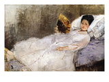 Madame Hubard Wall Decal by Berthe Morisot