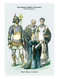Carolingian Empire Costumes: Charlemagne's Soldiers Wall Decal