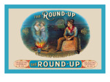 Round-Up Cigars Wall Decal