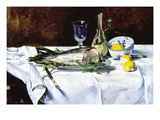 Still Life with Salmon Wall Decal by douard Manet
